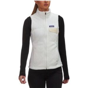 Patagonia Women's Re-Tool Cream Fleece Vest